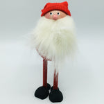 Hand made tomte with long legs