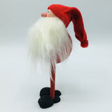 Hand made tomte with long legs