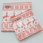 Nordic Reindeer with trees paper napkins