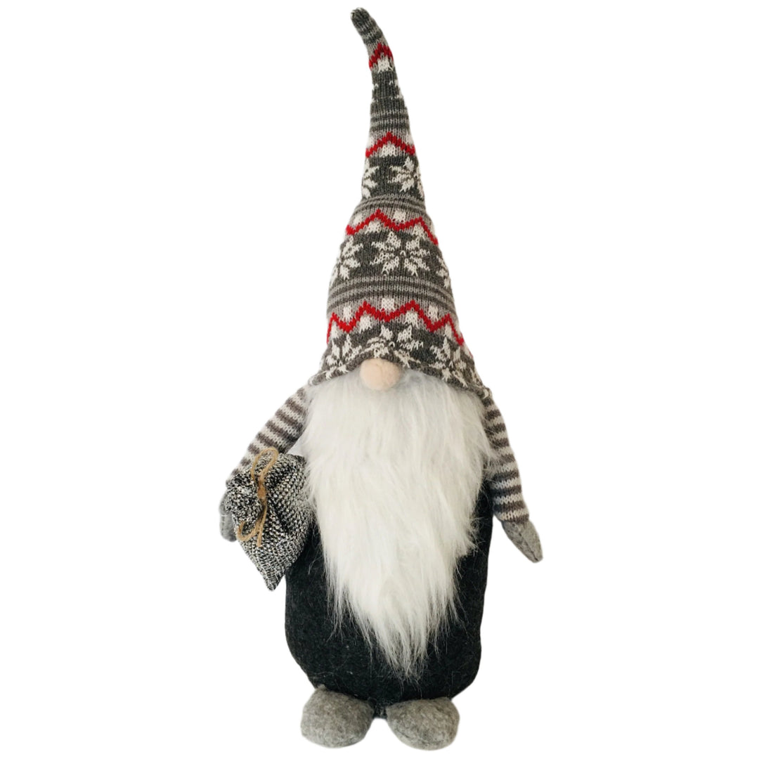 Gnome with Snowflake Hat