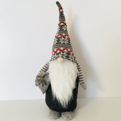 Gnome with Snowflake Hat