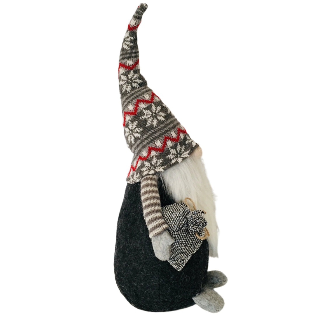 Gnome with Snowflake Hat