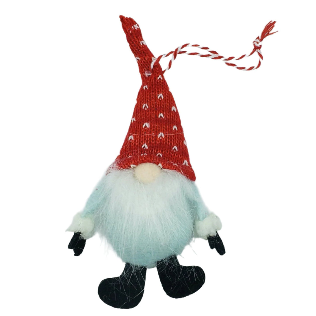 Gnome Ornament - Blue Jacket