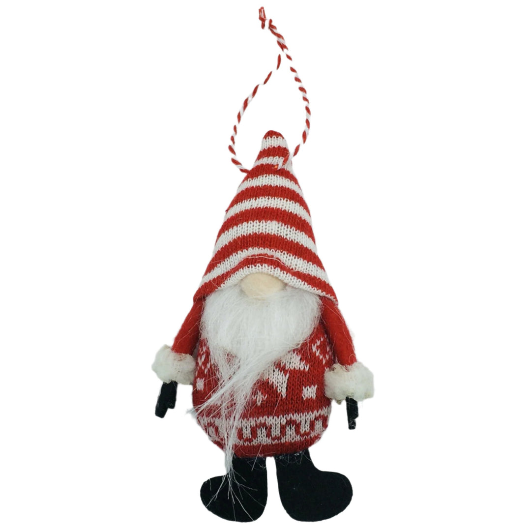 Gnome Ornament - Snowflake Jacket