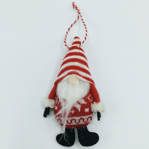 Gnome Ornament - Snowflake Jacket