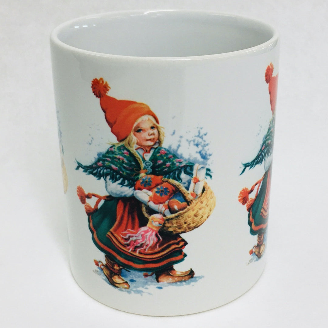 Tomte girl coffee mug