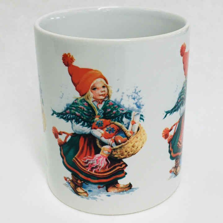 Tomte girl coffee mug