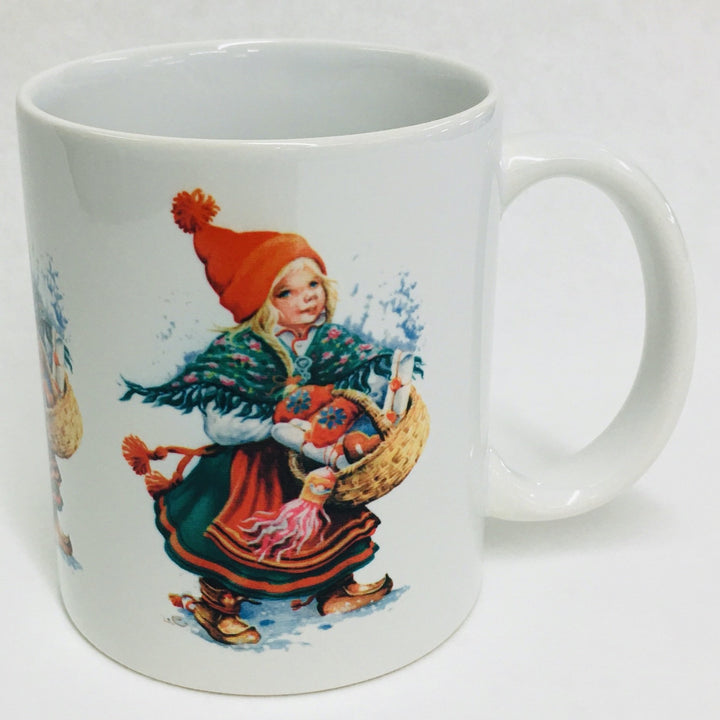 Tomte girl coffee mug