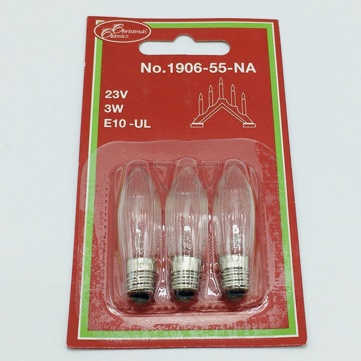 Window Light Replacement Bulbs for 5 Candle Lights