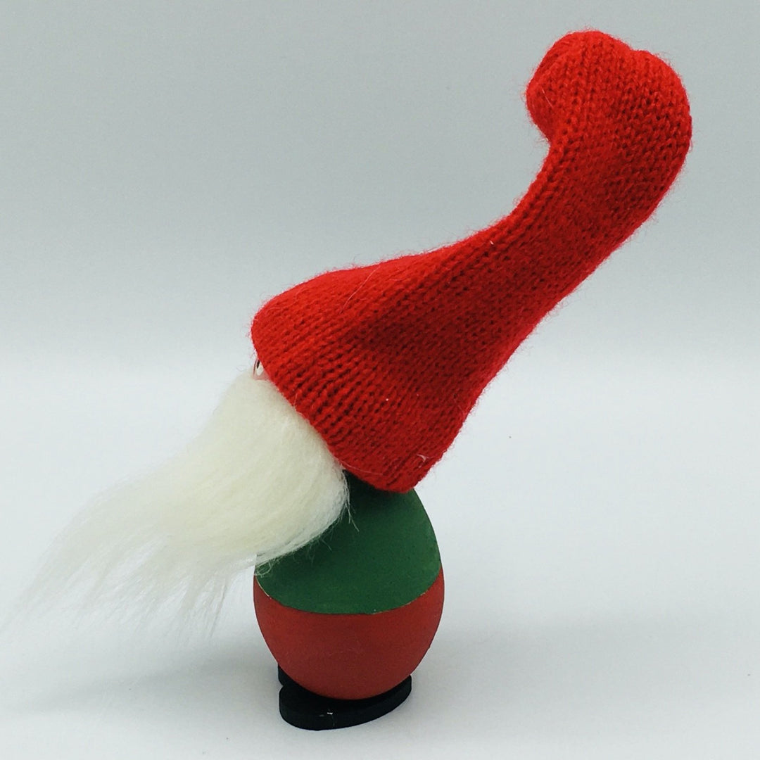 Hand made Tomte with Red & Green body