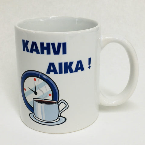 Kahvi Aika (Coffee time) coffee mug