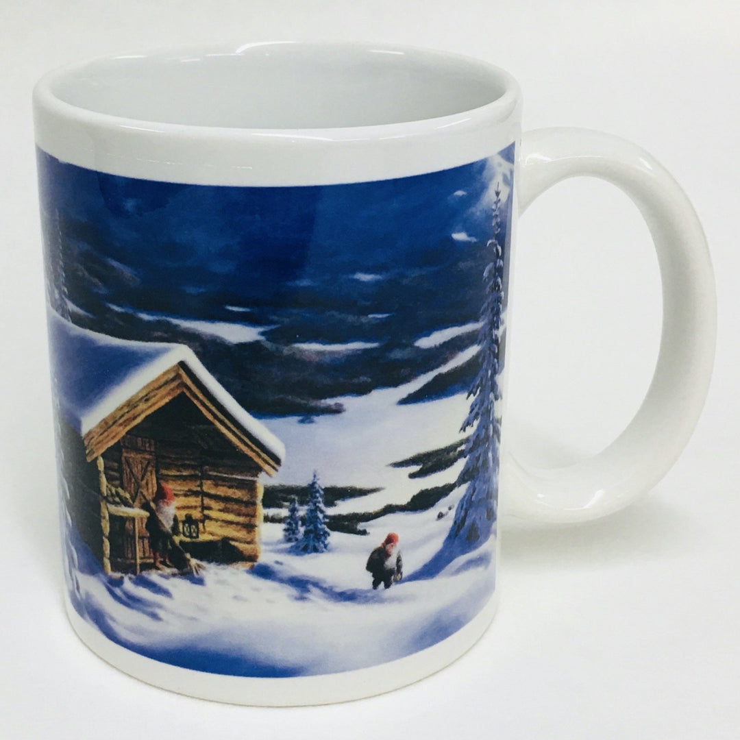 Jan Bergerlind tomtar at cabincoffee mug