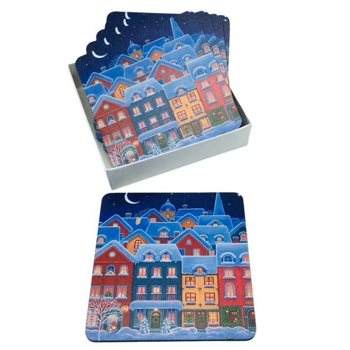Eva Melhuish Old Town Coasters Box of 6