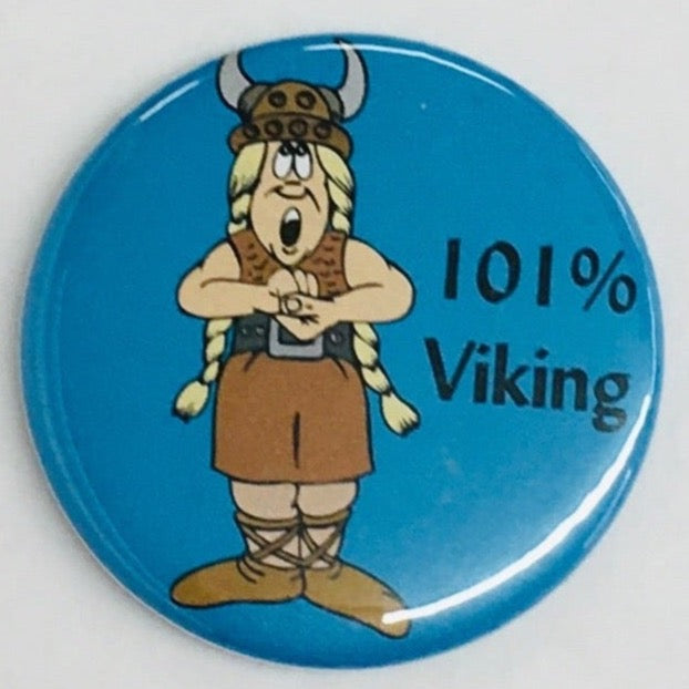 101% Viking round button/magnet