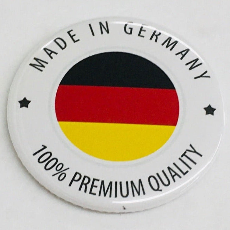 Made in Germany round button/magnet