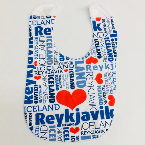 Infant Bib - Love Reykjavik