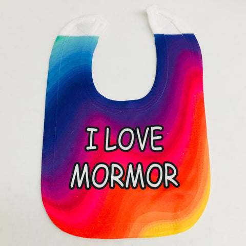 Infant Bib - I Love Mormor
