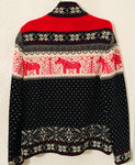 Dala Horse Cardigan Sweater