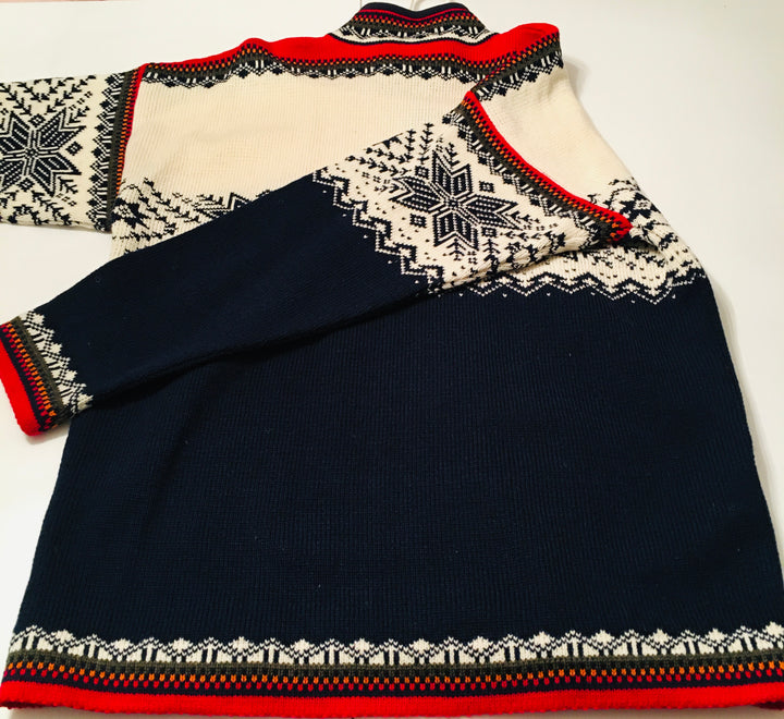 Nordic Snowflakes Cardigan Sweater