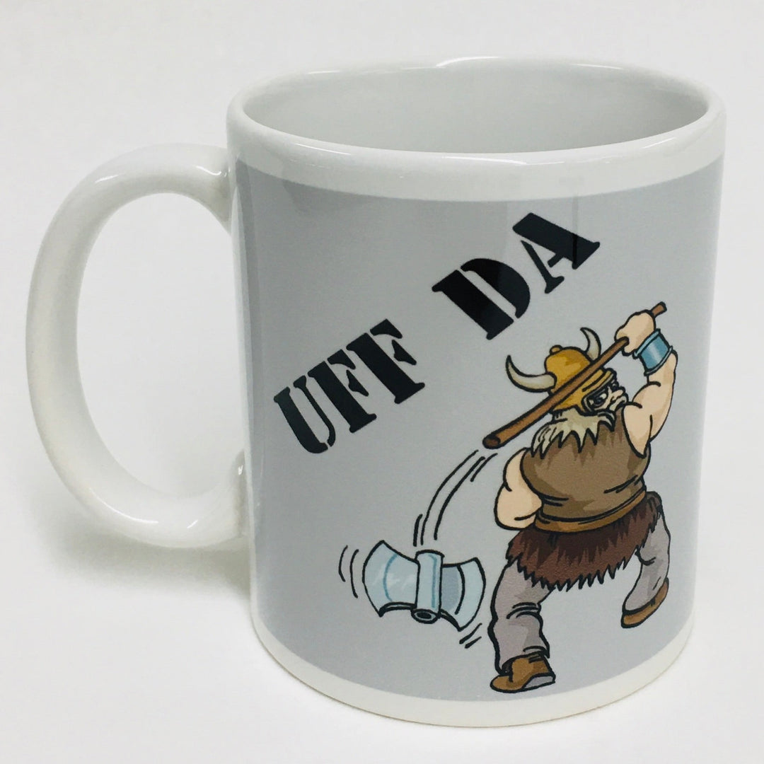 Uff da viking coffee mug