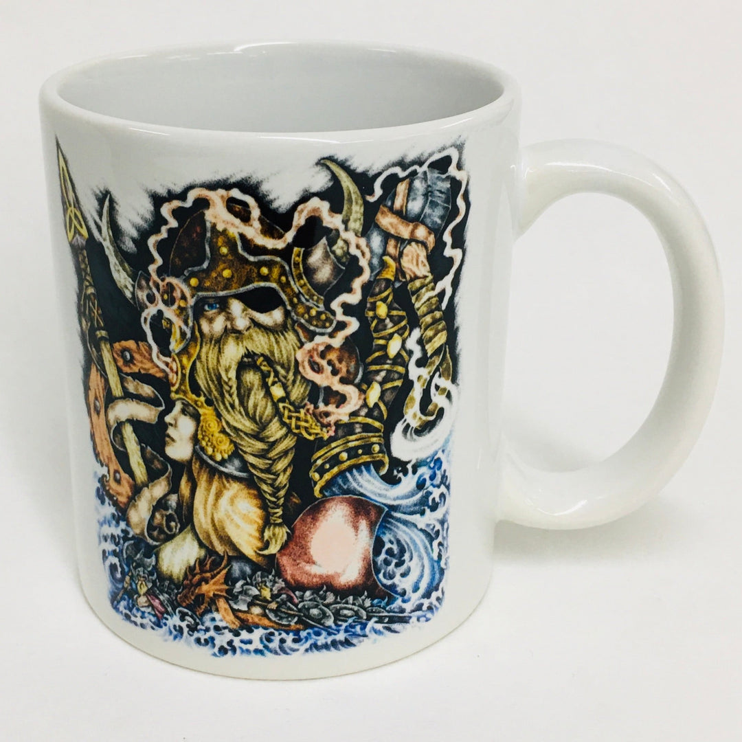 Micah Holland Viking God, Odin coffee mug