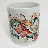 Lise Lortentzen rosemaling coffee mug