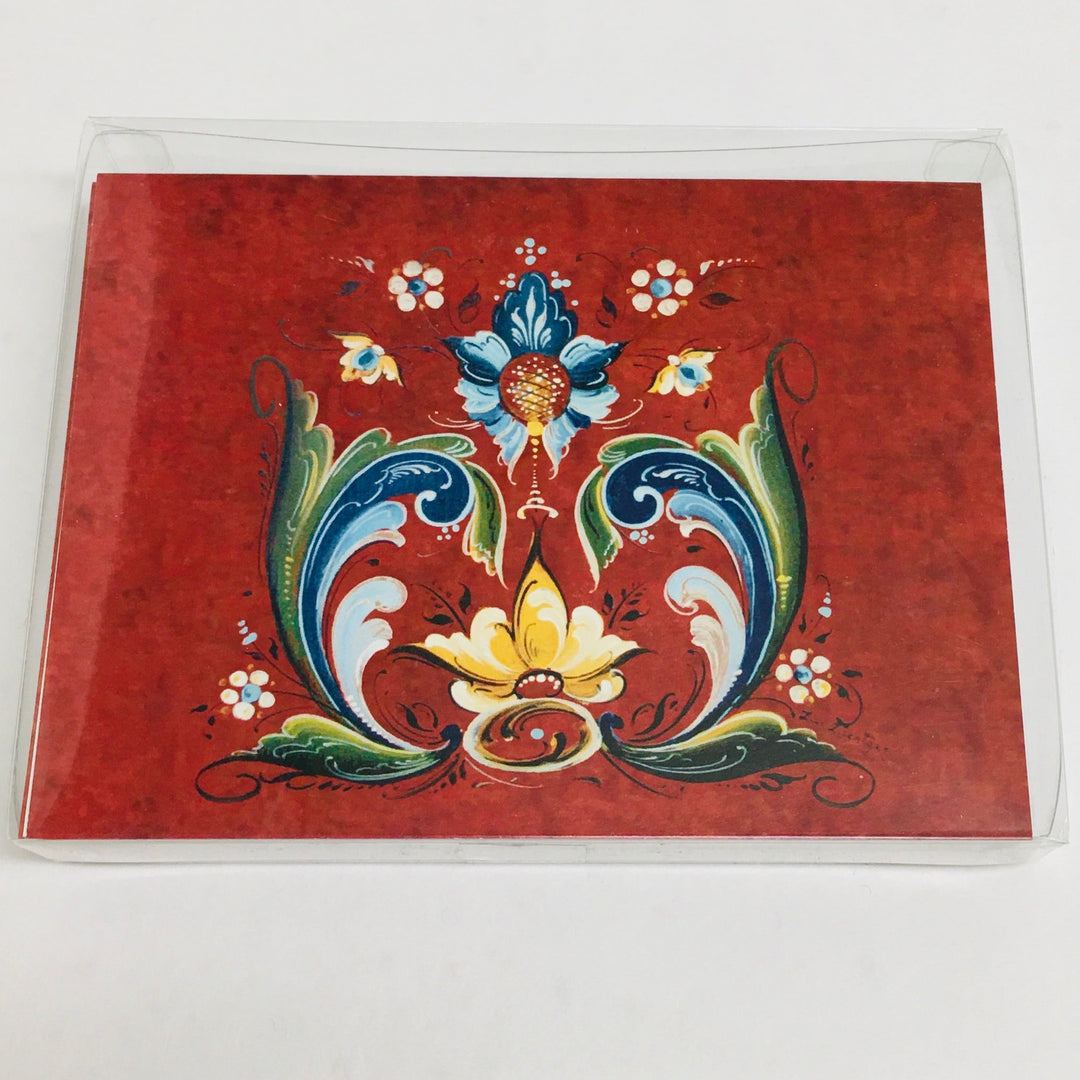 Boxed Note Cards, Lise Lorentzen Rosemaling