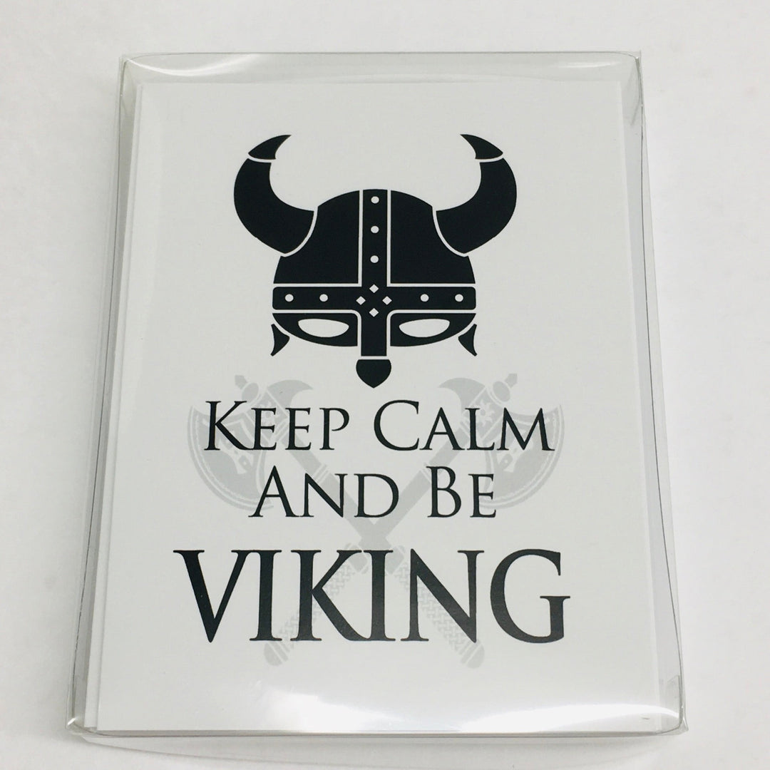 Boxed Note Cards, Keep Calm and be Viking