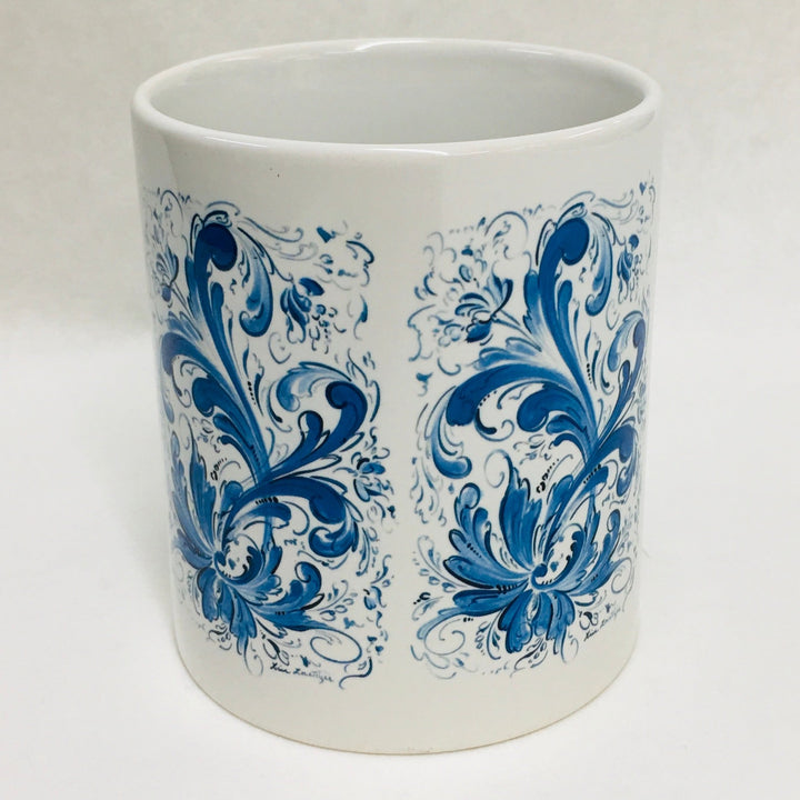 Lise Lortentzen rosemaling coffee mug