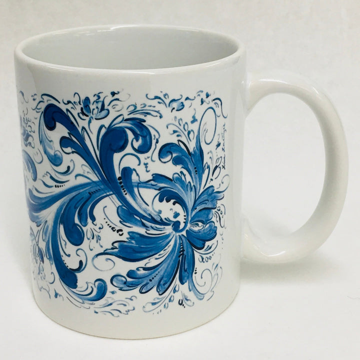 Lise Lortentzen rosemaling coffee mug