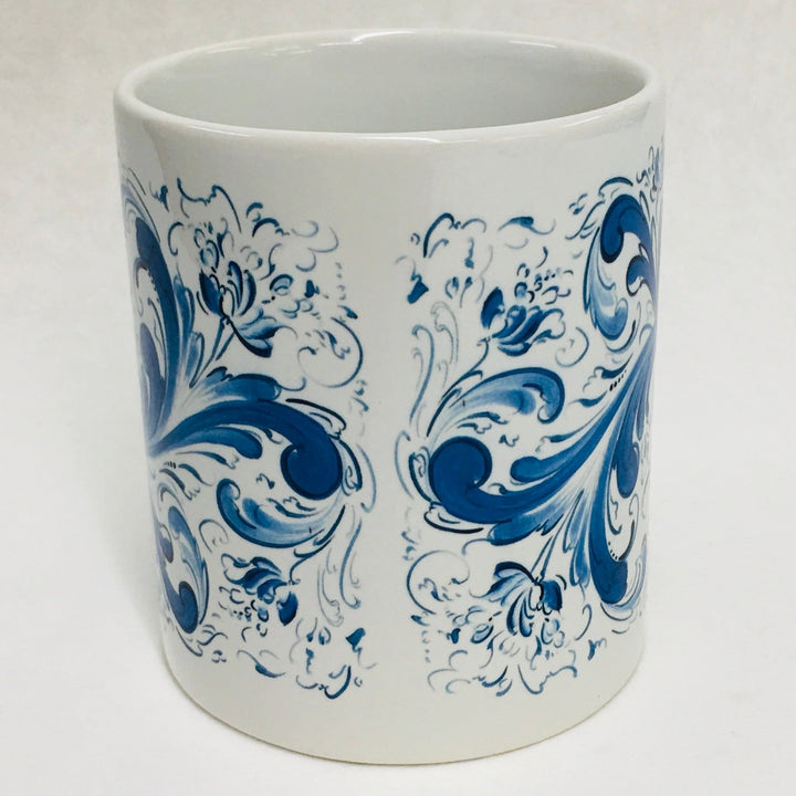 Lise Lortentzen rosemaling coffee mug