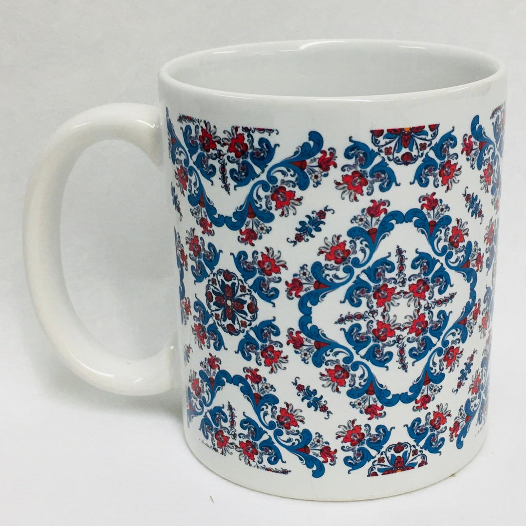 Rosemaling coffee mug