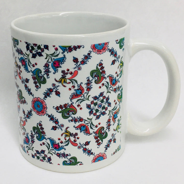 Rosemaling coffee mug