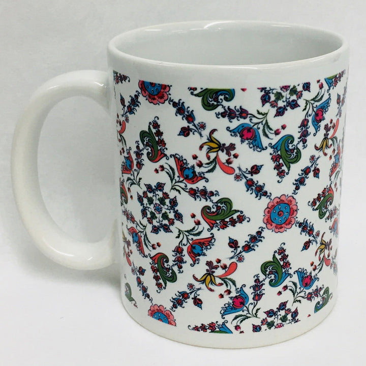 Rosemaling coffee mug