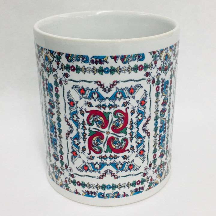 Rosemaling coffee mug