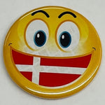 Danish Smiley button/magnet