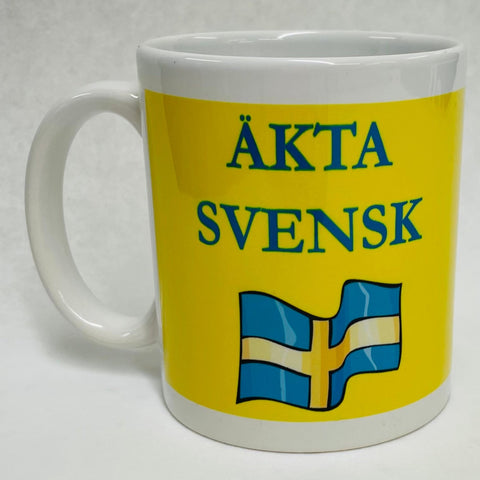 Äkta Svensk coffee mug