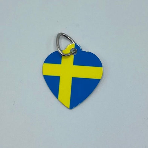 Pet Tag - Sweden Heart