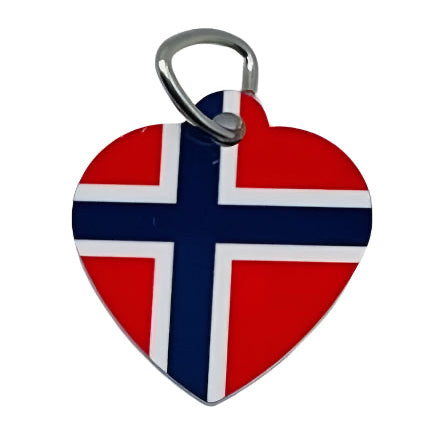 Pet Tag - Norway Heart