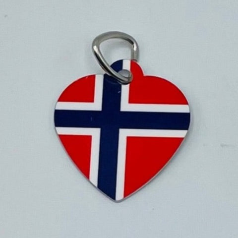 Pet Tag - Norway Heart