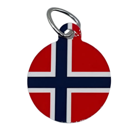 Pet Tag - Norway Round