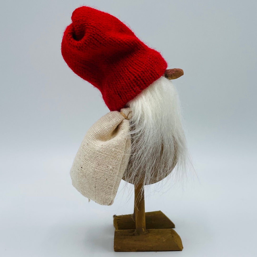 Hand made Tomte with Sack