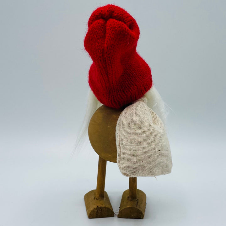 Hand made Tomte with Sack