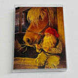 Boxed cards, Jan Bergerlind Tomte with horse