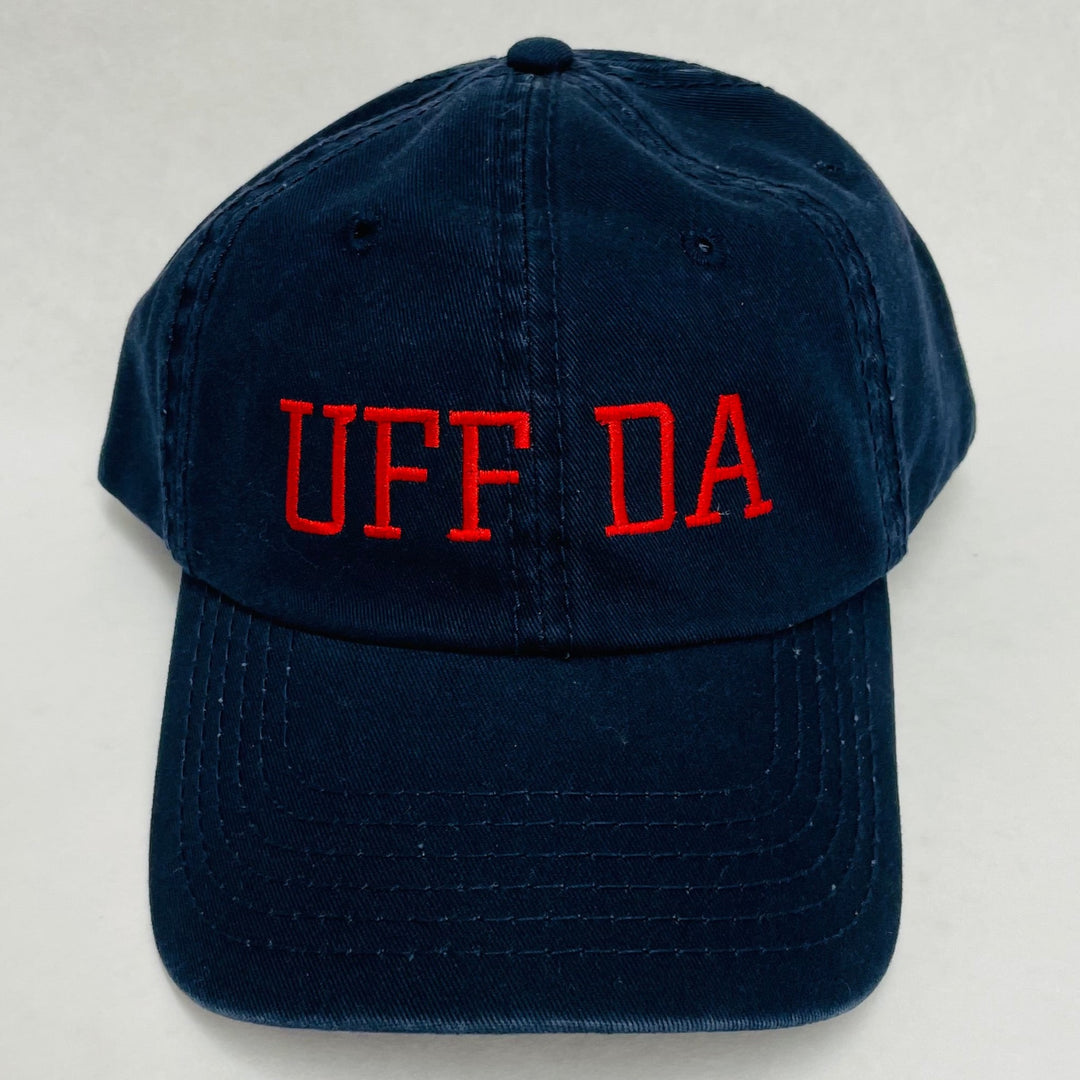 Uff da Navy baseball cap