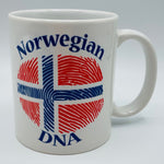 Norwegian DNA coffee mug