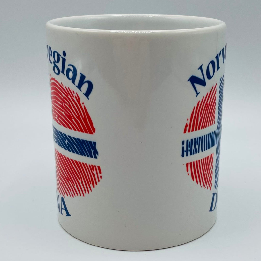 Norwegian DNA coffee mug