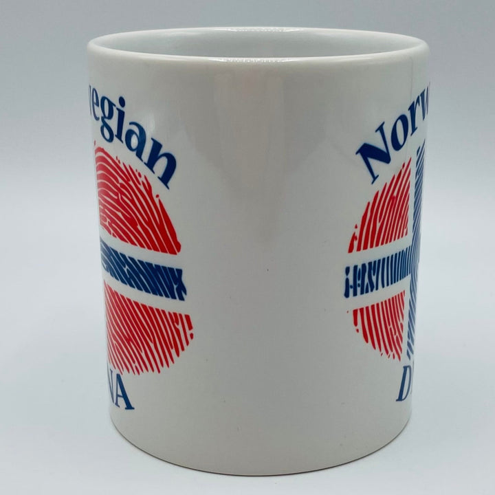 Norwegian DNA coffee mug