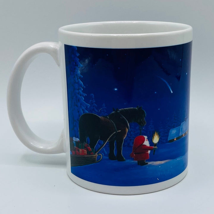 Eva Melhuish Tomte with Horse coffee mug