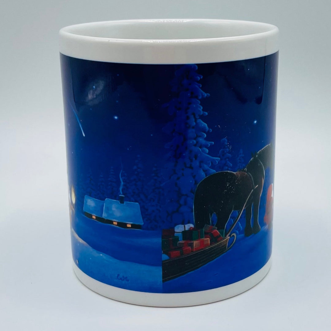 Eva Melhuish Tomte with Horse coffee mug